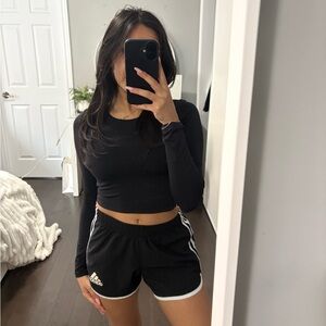 Adidas Black Running Shorts